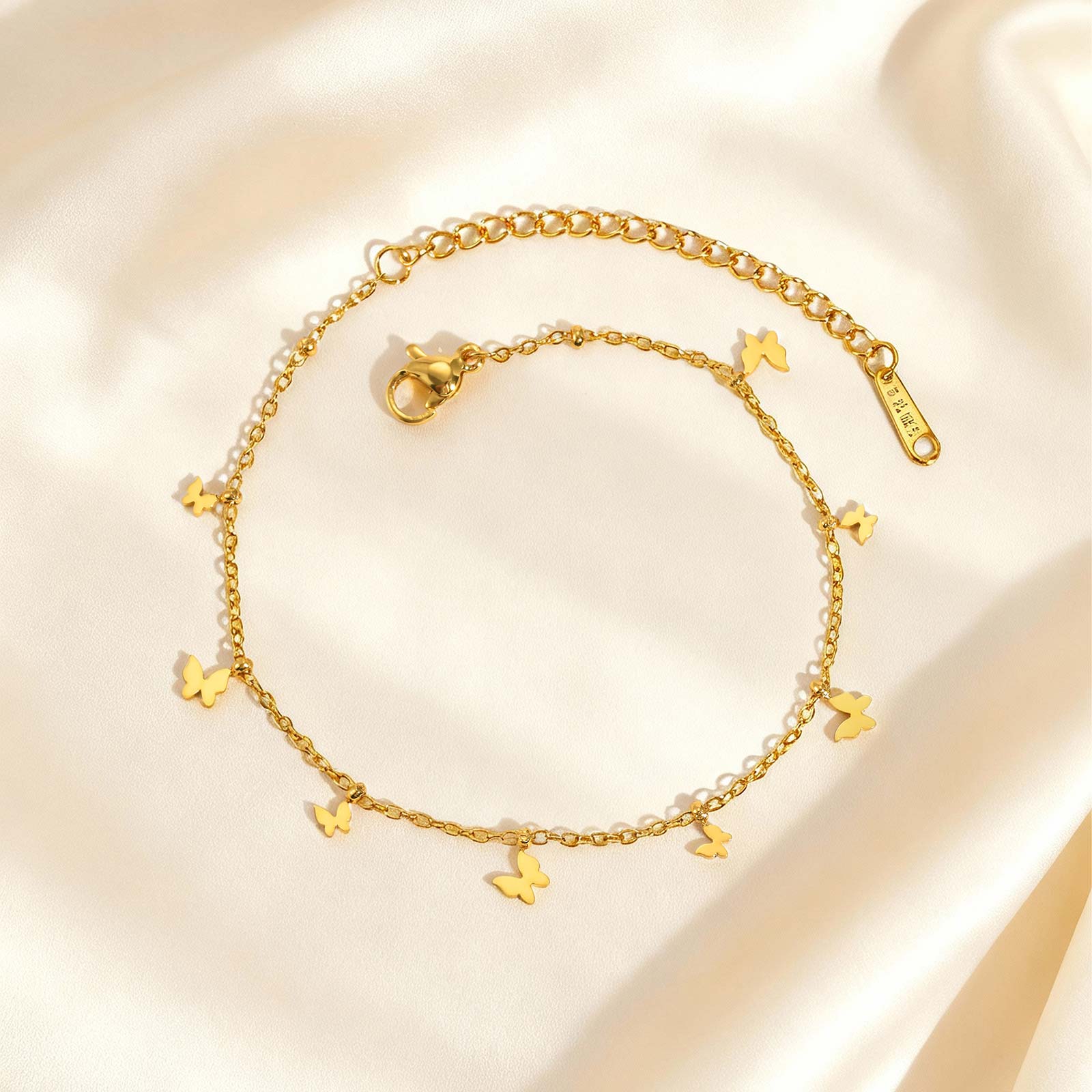Pulseira de corrente de borbol - Butterfly Clasp Deployant avaliação e preço