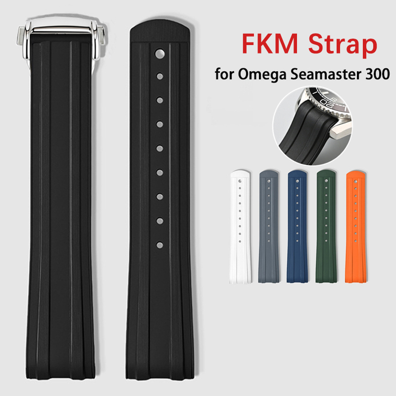 Pulseira de Borracha Fluorada  - Omega Watch Seamaster avaliação e preço