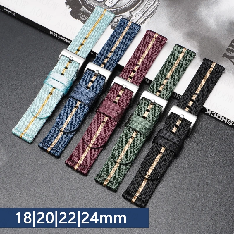 Pulseira de nylon macio de 18m - Omega Watch Seamaster avaliação e preço