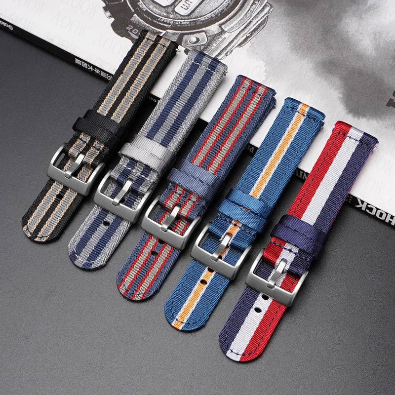 Pulseira de nylon macio de 18m - Omega Watch Seamaster avaliação e preço